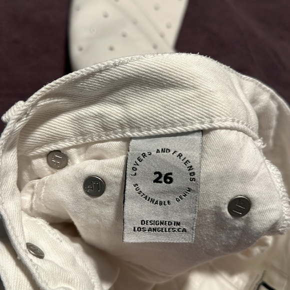 Revolve Rhinestone High Rise Jeans - Picture 9 of 11